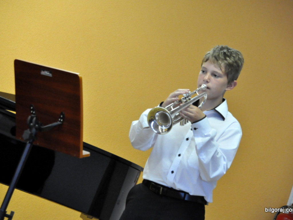 Zagrali razem na podsumowanie roku nauki