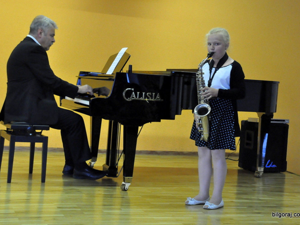 Zagrali razem na podsumowanie roku nauki