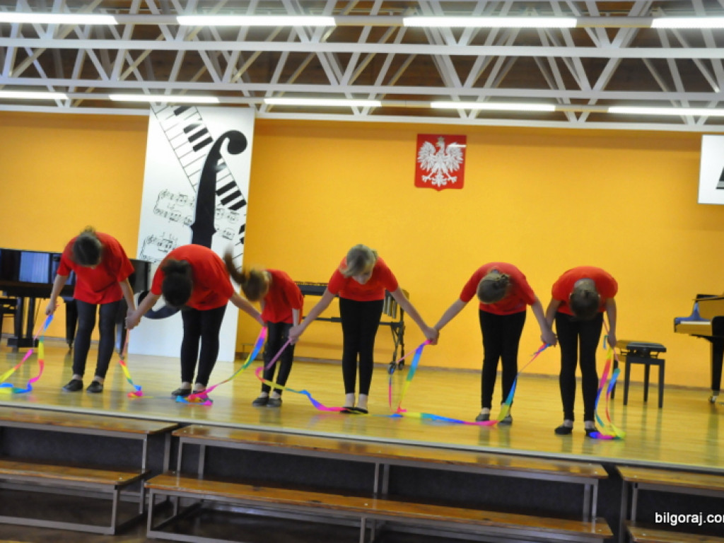 Zagrali razem na podsumowanie roku nauki