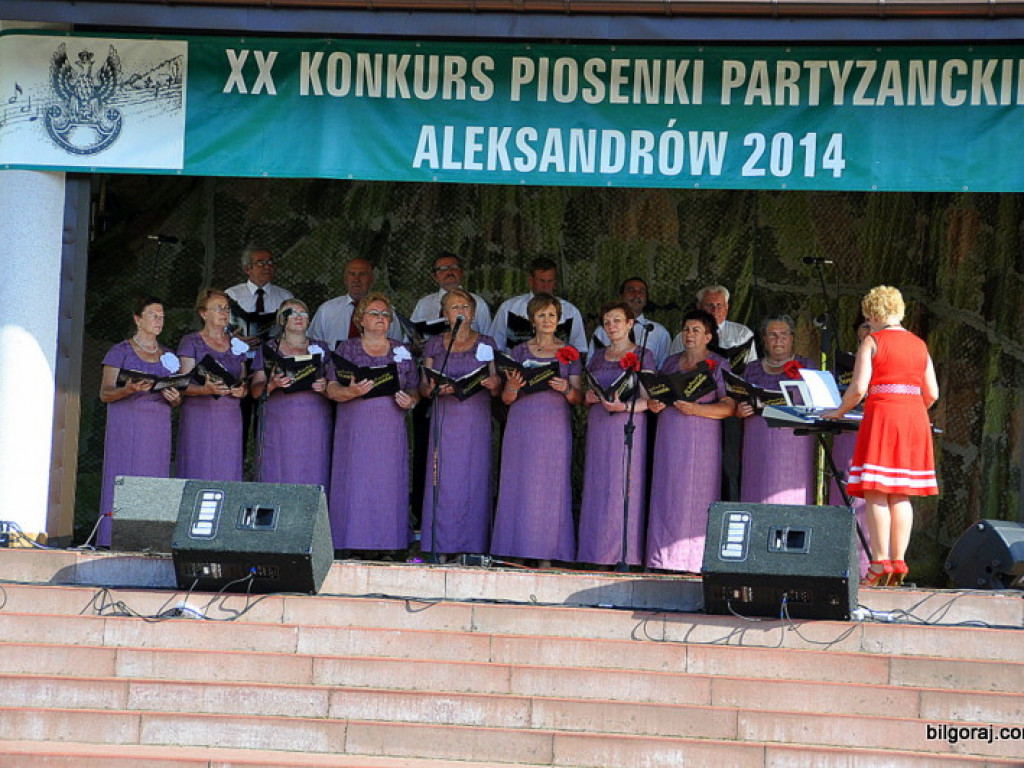 XX Festiwal Piosenki Partyzanckiej w Aleksandrowie (FOTO, VIDEO, WYNIKI)