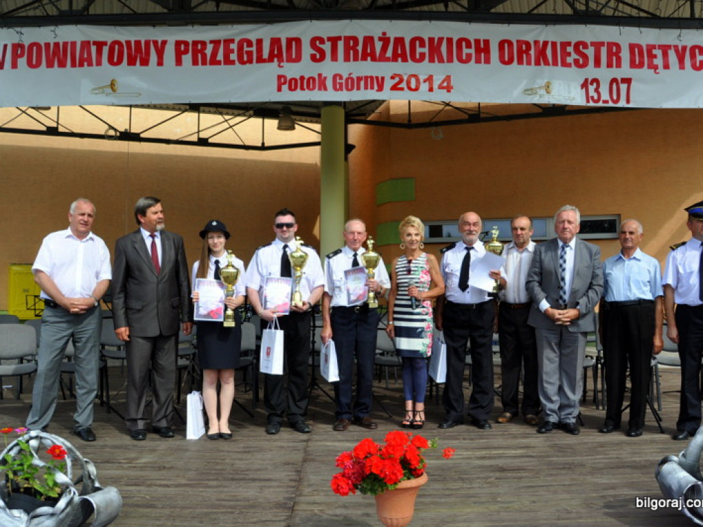 Przegląd Strażackich Orkiestr Dętych w Potoku Górnym