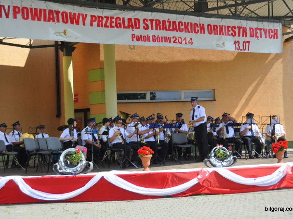 Przegląd Strażackich Orkiestr Dętych w Potoku Górnym