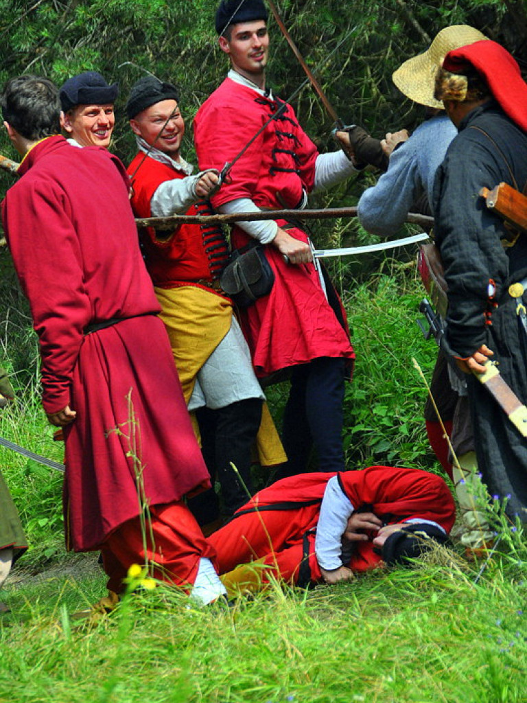 Kozacy pod Borowcem - rekonstrukcja bitwy i obozu Jana Kazimierza (FOTO, VIDEO)