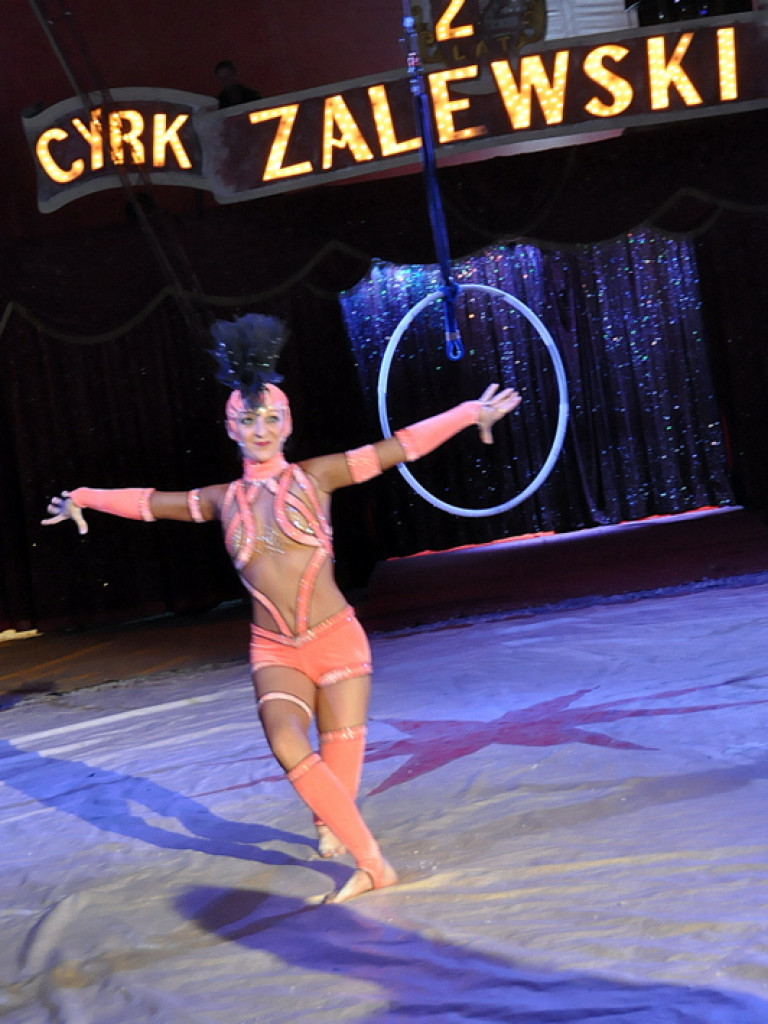 Cyrk Zalewski w Biłgoraju z nowym repertuarem (FOTO)