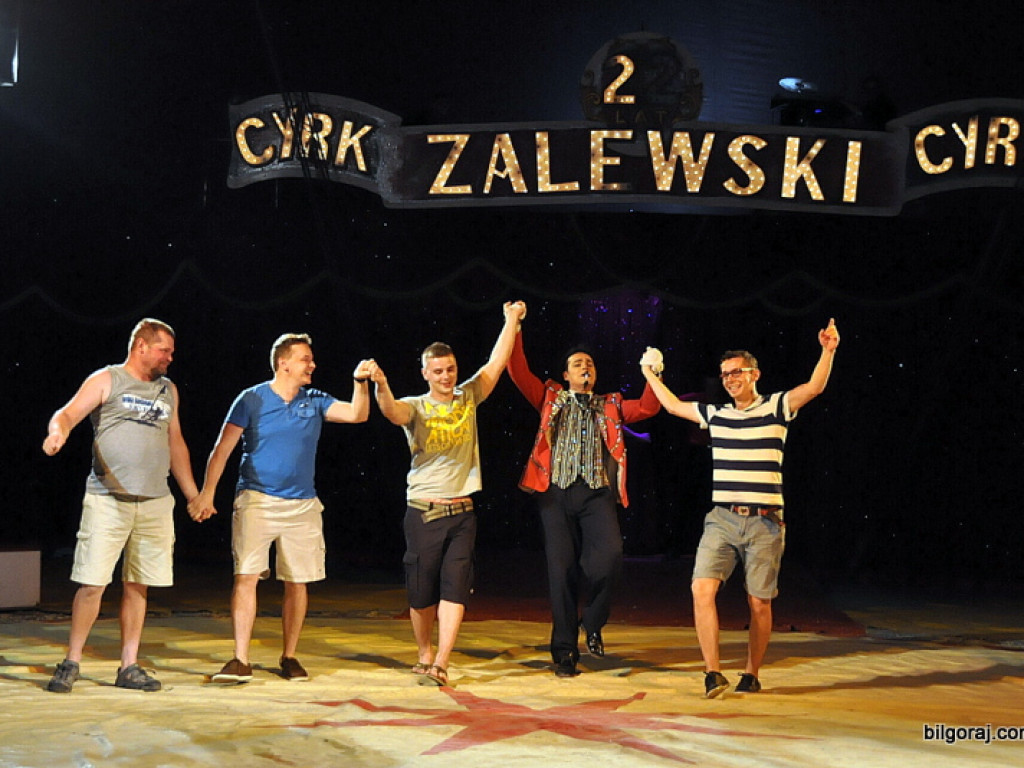 Cyrk Zalewski w Biłgoraju z nowym repertuarem (FOTO)
