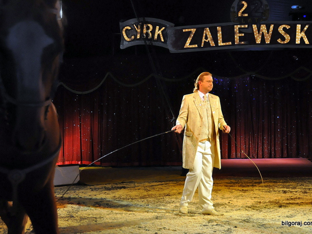 Cyrk Zalewski w Biłgoraju z nowym repertuarem (FOTO)