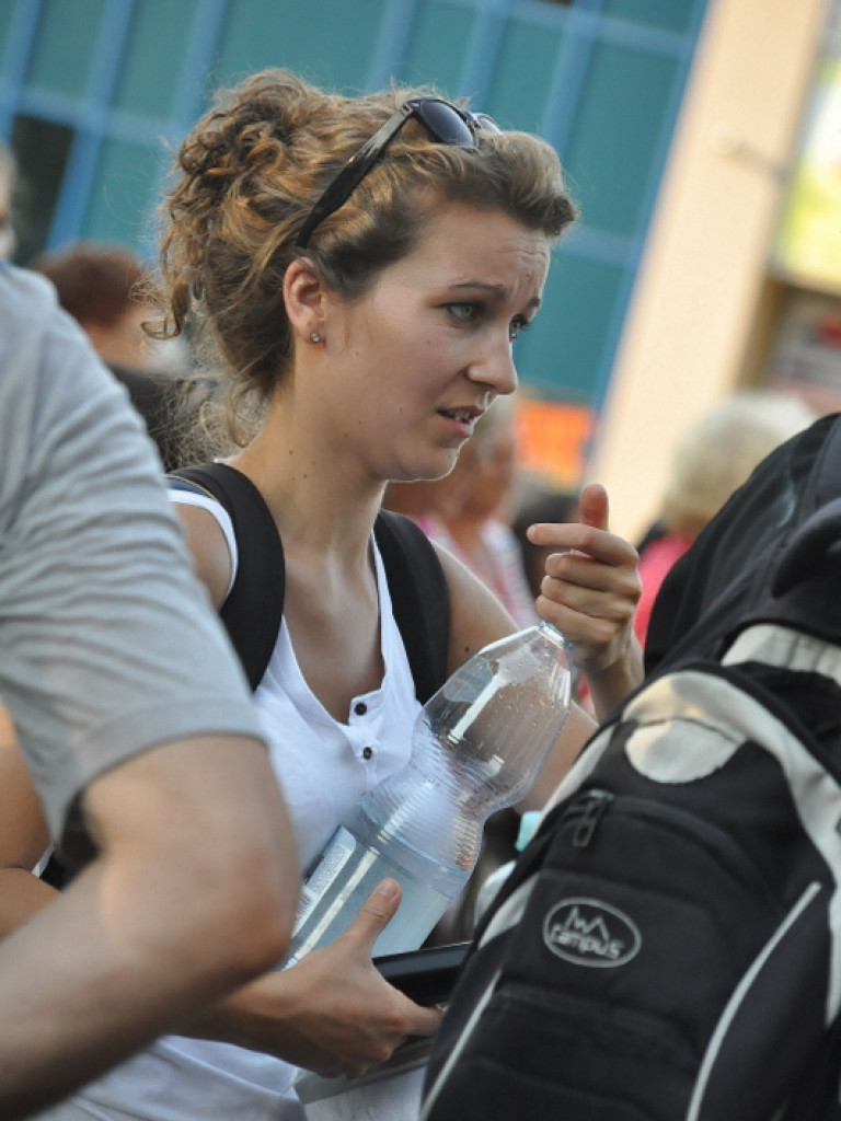 Pielgrzymi w drodze na Jasną Górę dotarli do Biłgoraja (FOTO)