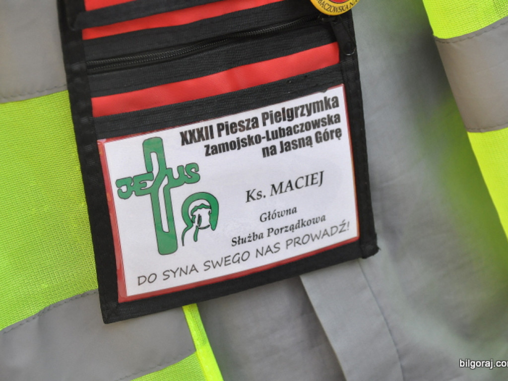 Pielgrzymi w drodze na Jasną Górę dotarli do Biłgoraja (FOTO)