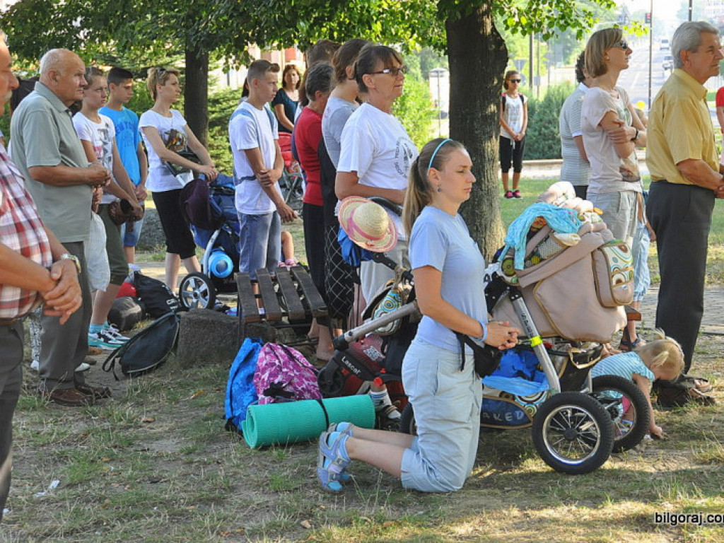 Grupa Biłgorajska wyruszyła na pątniczy szlak do Królowej Polski (FOTO)