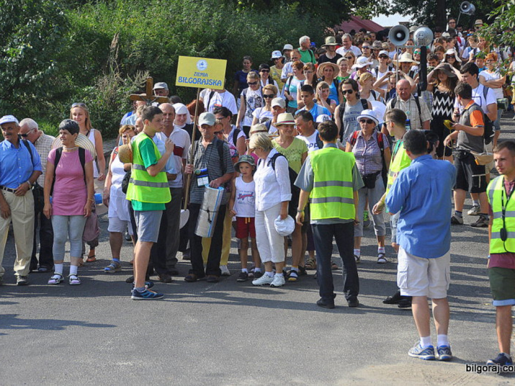 Grupa Biłgorajska wyruszyła na pątniczy szlak do Królowej Polski (FOTO)