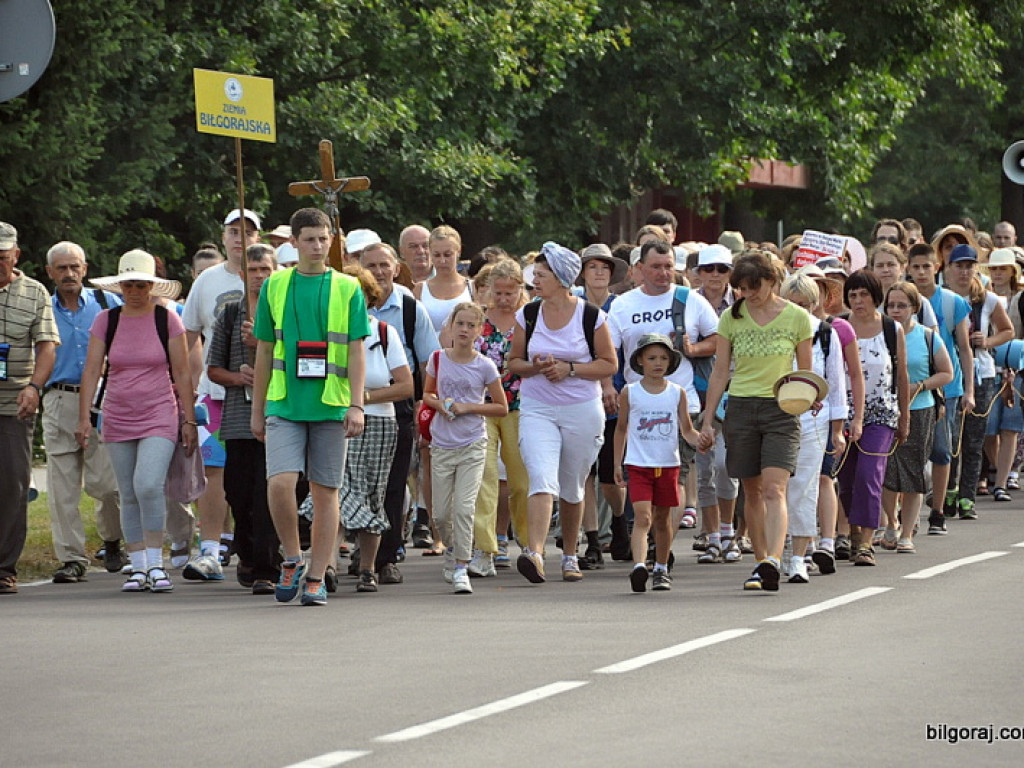Grupa Biłgorajska wyruszyła na pątniczy szlak do Królowej Polski (FOTO)