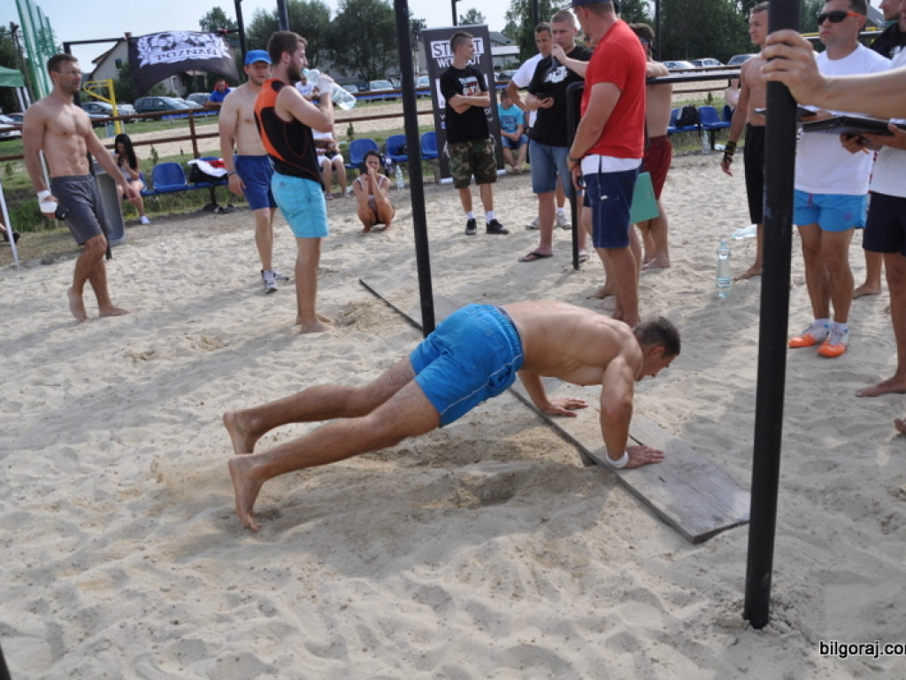 Biłgoraj: I Otwarte Mistrzostwa Województwa Lubelskiego w Street Workout o Puchar dyrektora OSiR