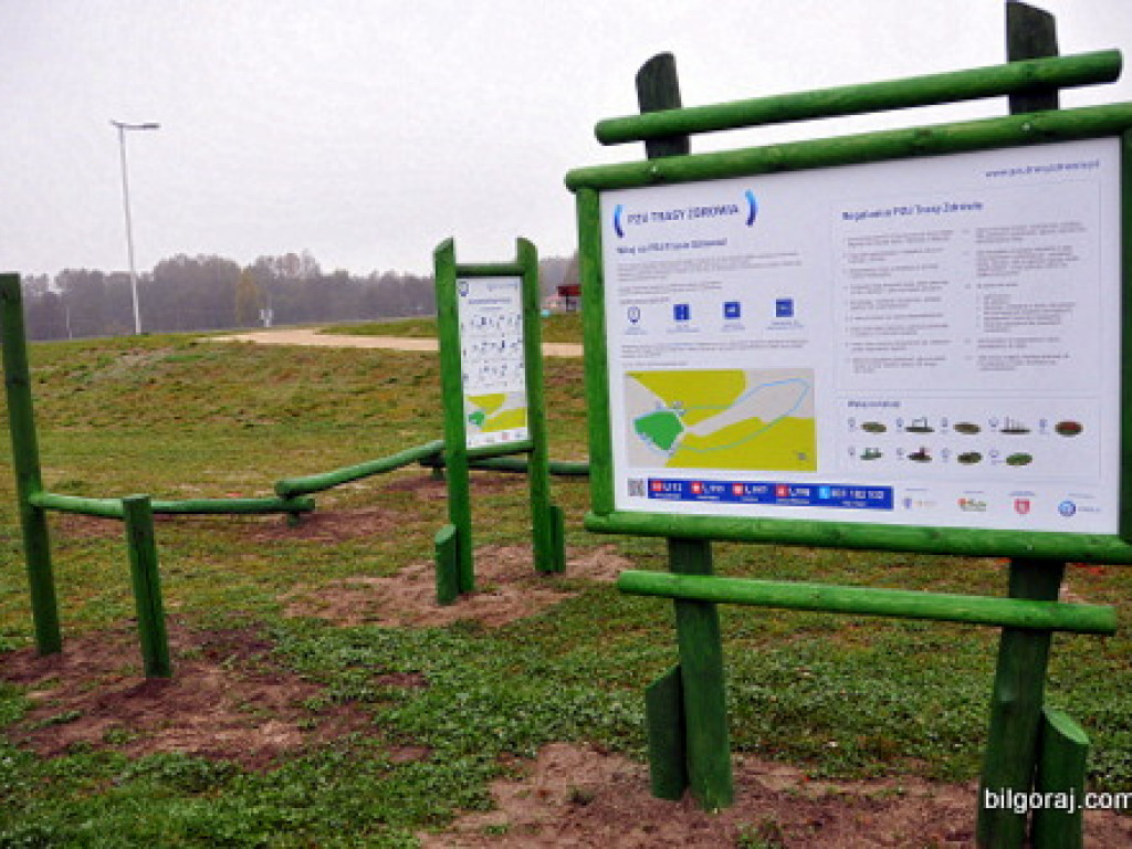 PZU Trasy Zdrowia powstały przy Zalewie Bojary. Mieszkańcy już z nich korzystają