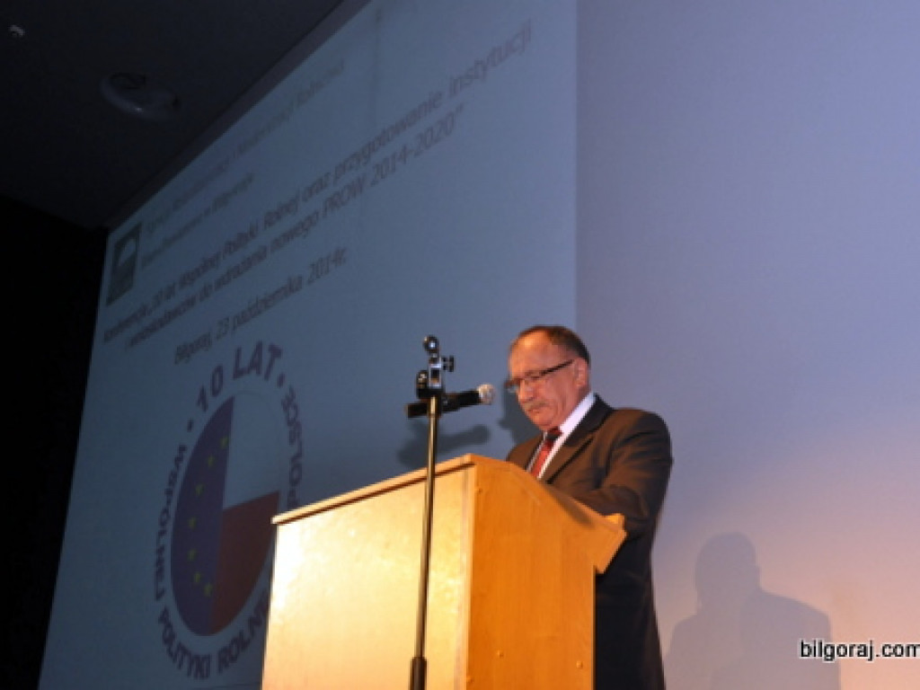 10 lat Wspólnej Polityki Rolnej - konferencja Biura Powiatowego ARiMR w Biłgoraju