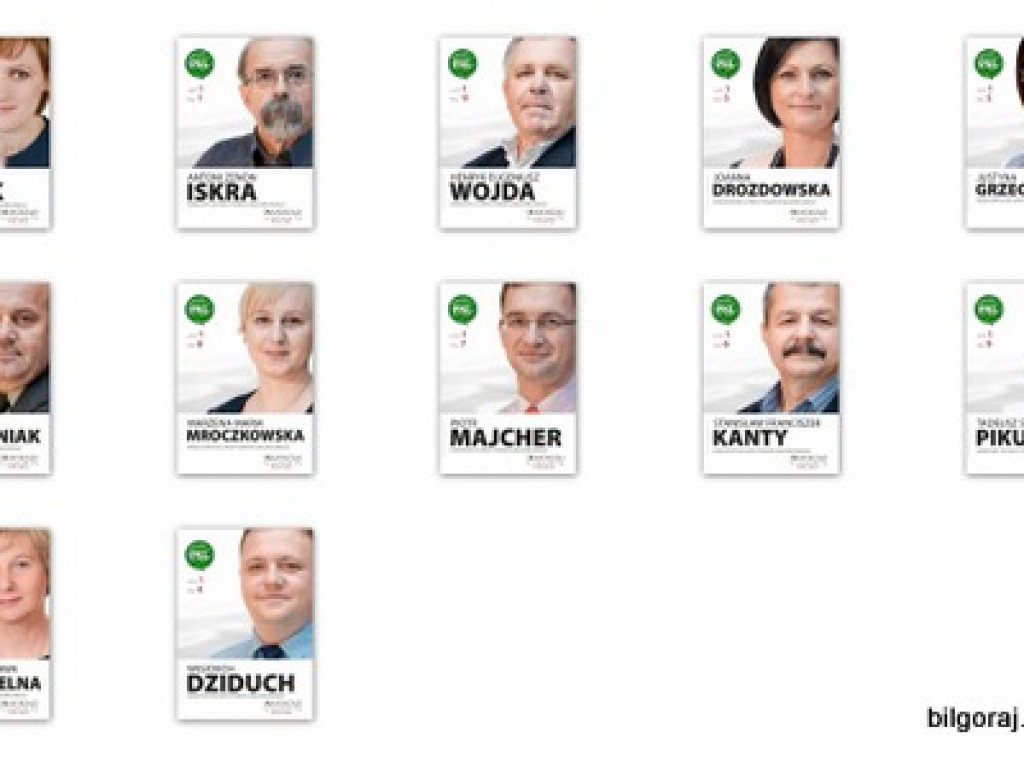 Program Kandydatów z listy Polskiego Stronnictwa Ludowego do Rady Powiatu w Biłgoraju