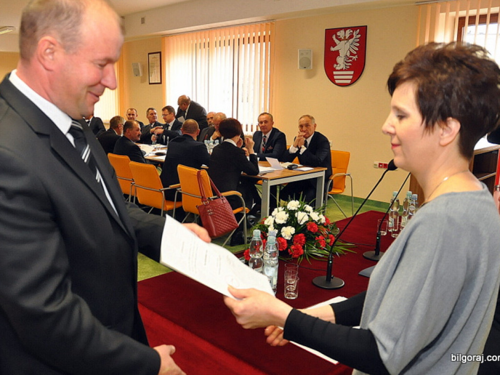 I sesja V kadencji Rady Powiatu - radni wybrali Prezydium Rady i Zarząd Powiatu (FOTO, VIDEO)