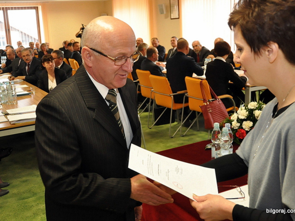I sesja V kadencji Rady Powiatu - radni wybrali Prezydium Rady i Zarząd Powiatu (FOTO, VIDEO)