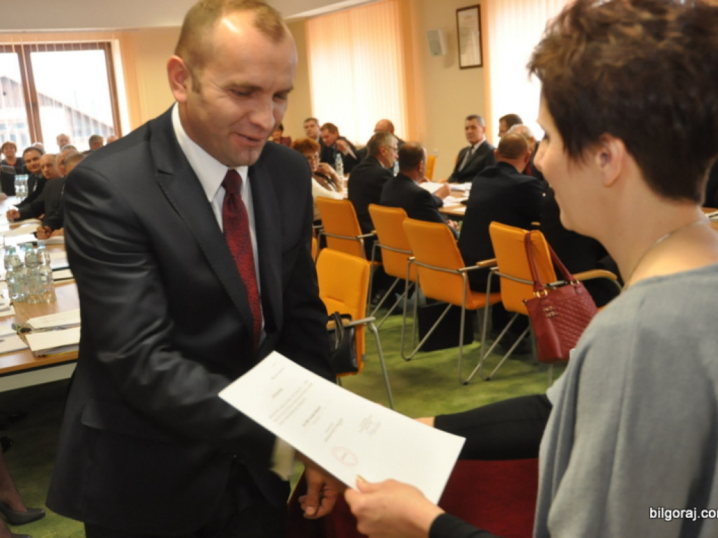 I sesja V kadencji Rady Powiatu - radni wybrali Prezydium Rady i Zarząd Powiatu (FOTO, VIDEO)