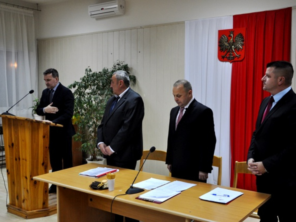 I Sesja Rady Gminy w Biłgoraju - wybrali Przewodniczącego Rady i zaprzysiężyli Wójta (FOTO)