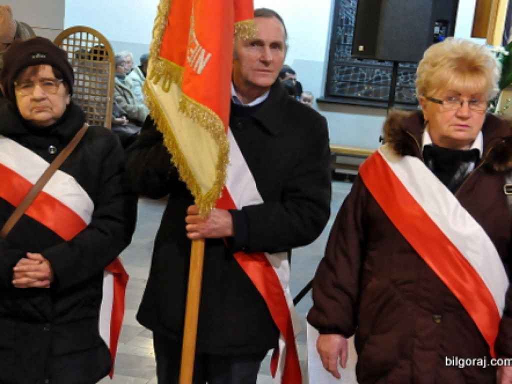 BIŁGORAJ: Msza w 33. rocznicę stanu wojennego