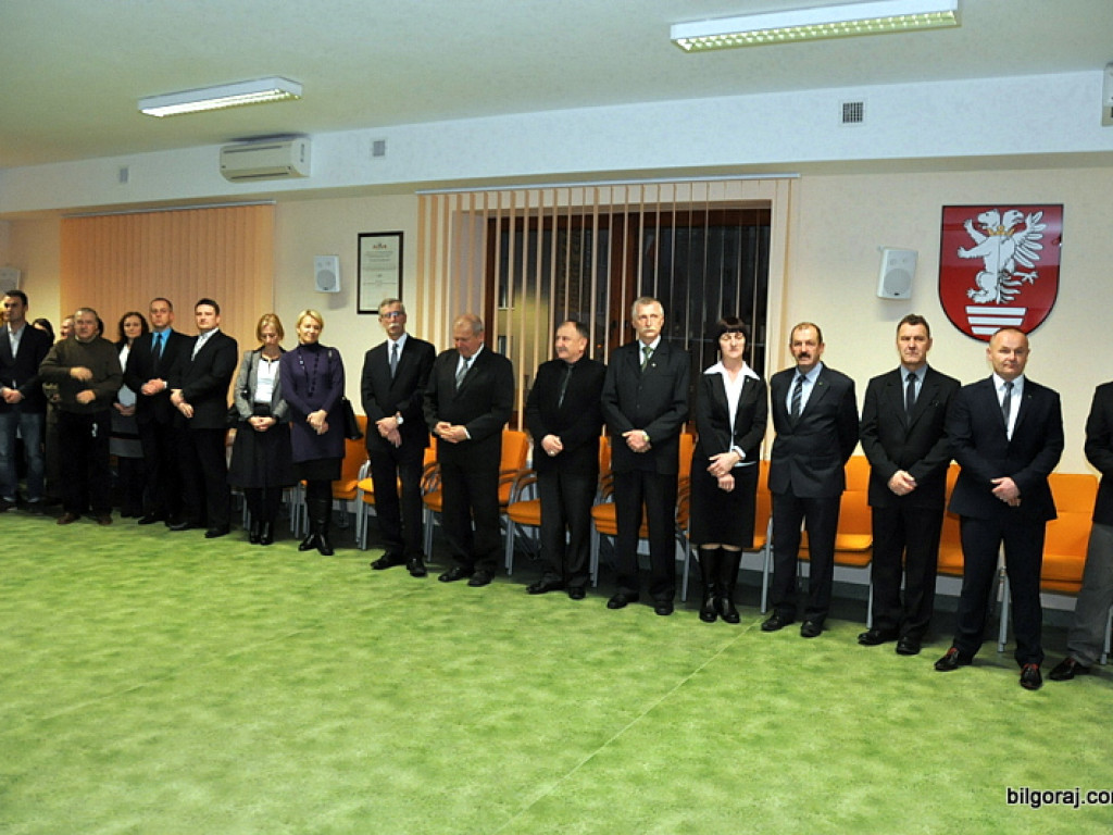 Spotkanie opłatkowe Rady Powiatu (FOTO, AUDIO)