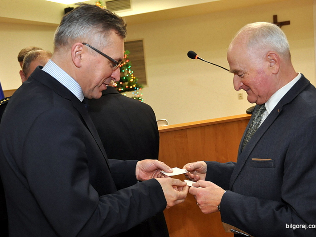 Spotkanie opłatkowe radnych Rady Miasta Biłgoraj (FOTO)