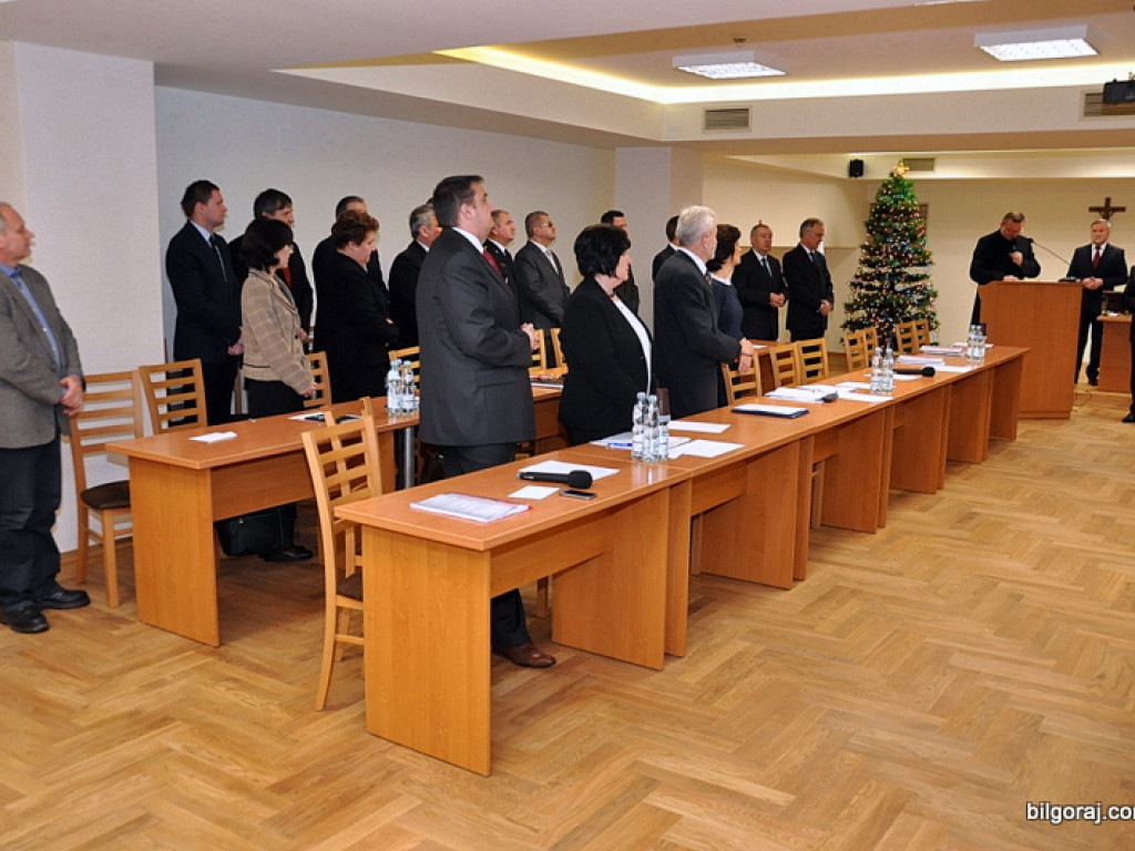 Spotkanie opłatkowe radnych Rady Miasta Biłgoraj (FOTO)