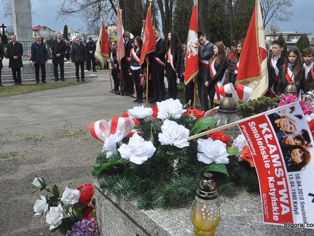W hołdzie ofiarom Zbrodni Katyńskiej (FOTO, VIDEO)