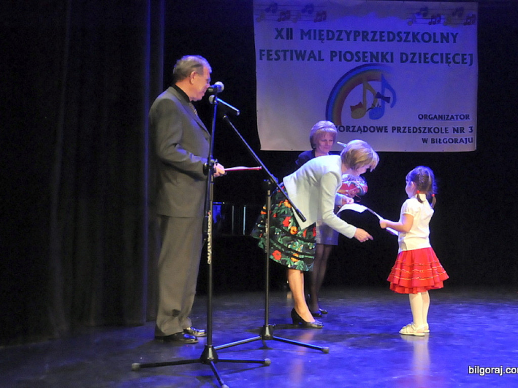XII Międzyprzedszkolny Festiwal Piosenki Dziecięcej (FOTO, VIDEO, WYNIKI)