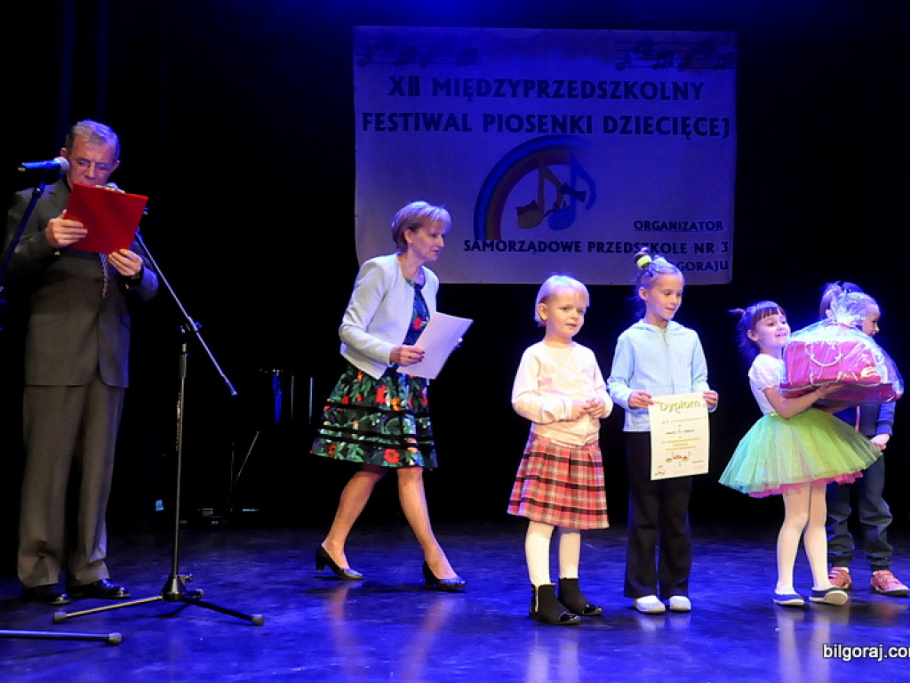 XII Międzyprzedszkolny Festiwal Piosenki Dziecięcej (FOTO, VIDEO, WYNIKI)