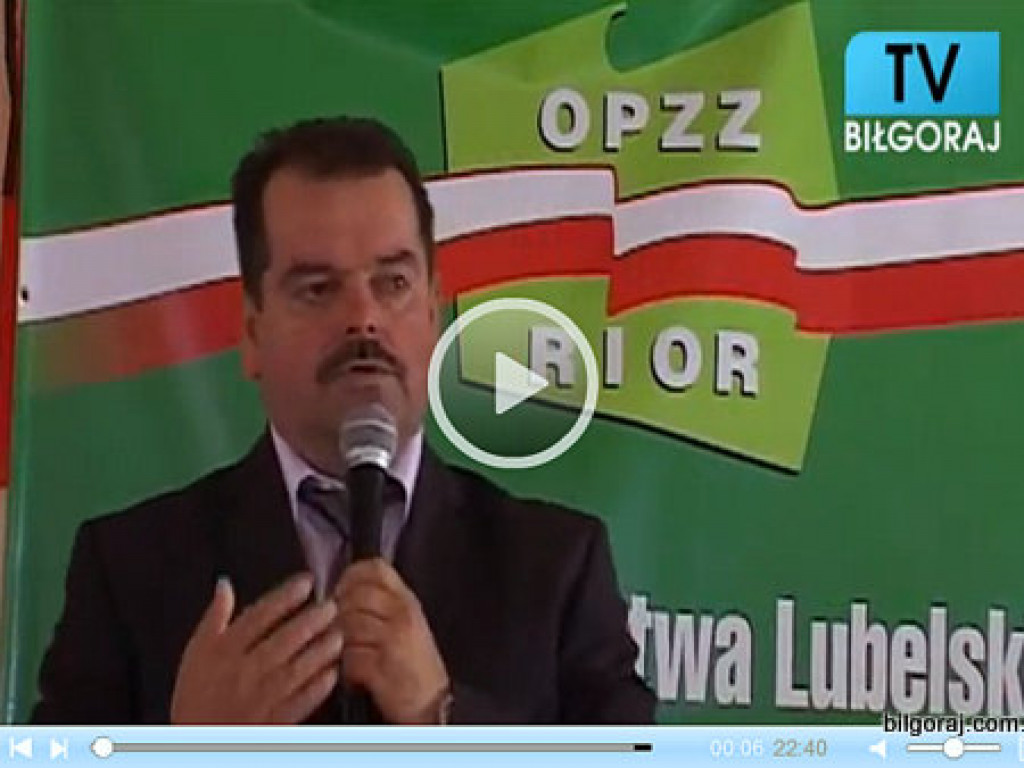 W naszym Powiecie obradowało OPZZ RiOR Województwa Lubelskiego (VIDEO)