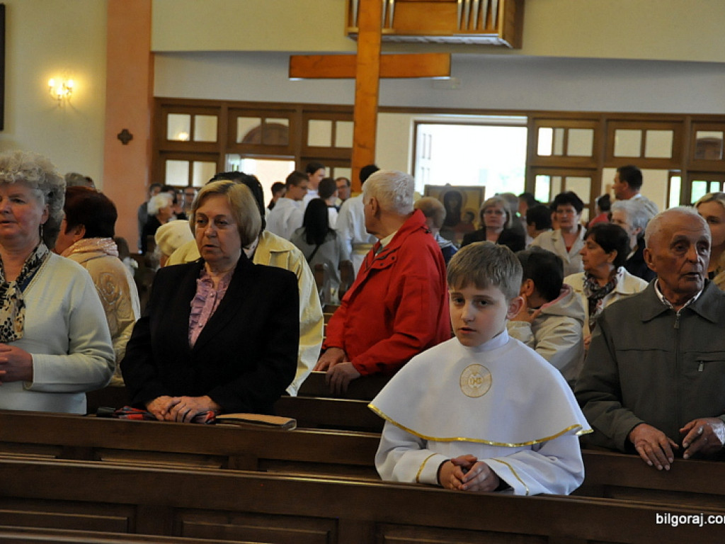 Symbole Światowych Dni Młodzieży peregrynują w naszym Powiecie (FOTO, AUDIO, VIDEO)