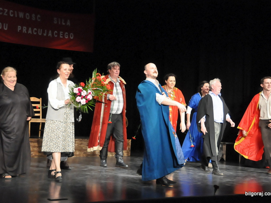 Teatr za 250 groszy - grali także w Biłgoraju (FOTO)