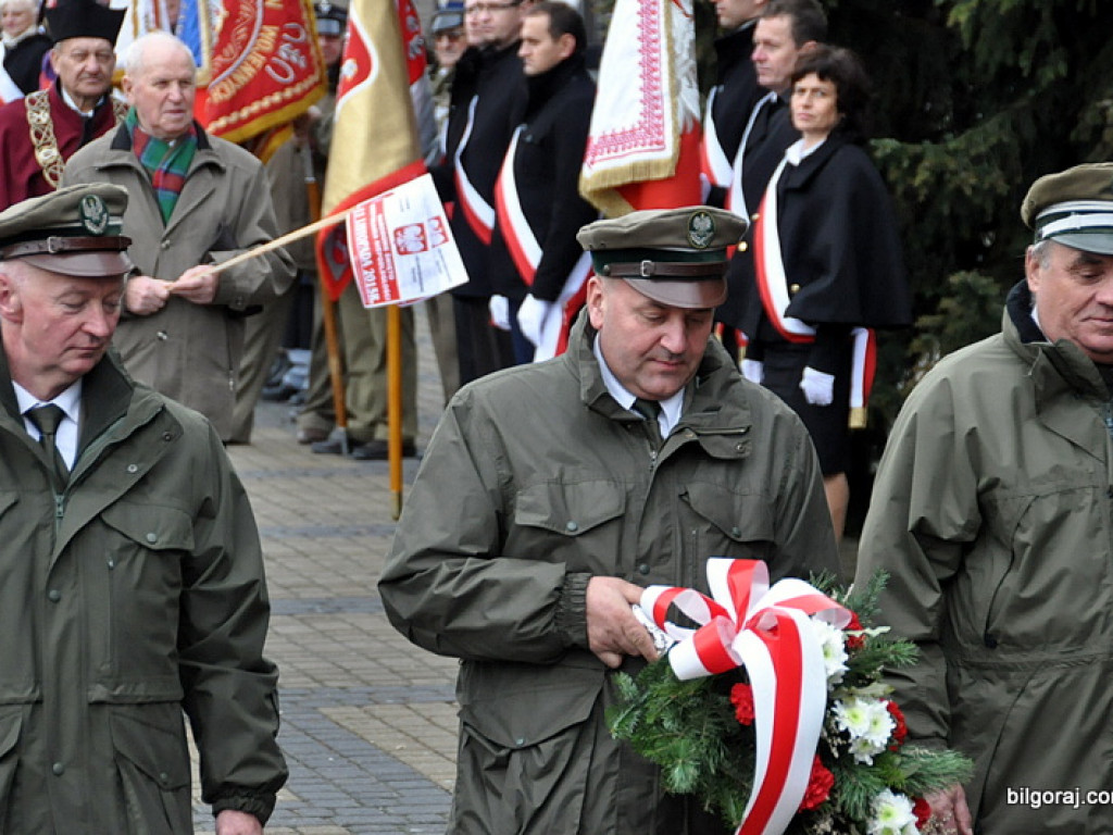 97. rocznica odzyskania niepodległości. Uroczystości w Biłgoraju (FOTO)