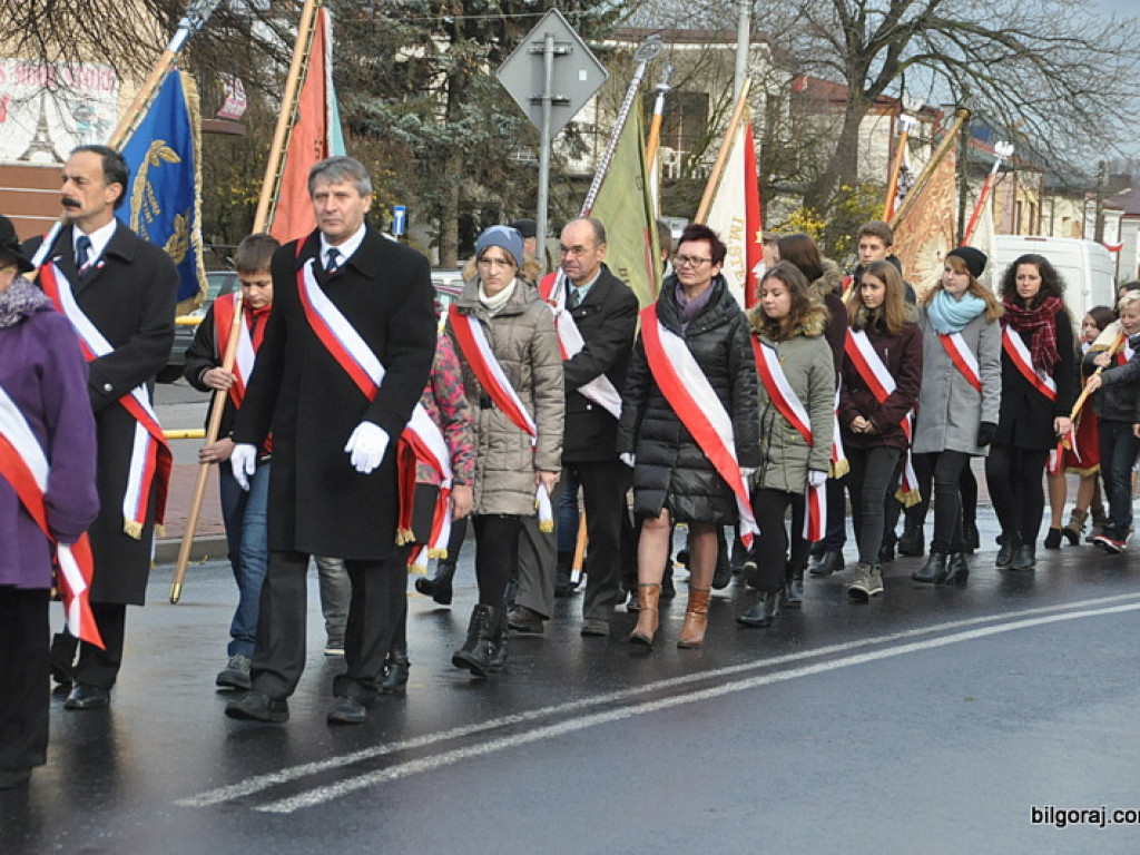 97. rocznica odzyskania niepodległości. Uroczystości w Biłgoraju (FOTO)