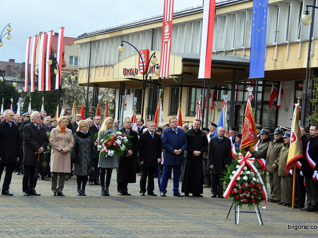 97. rocznica odzyskania niepodległości. Uroczystości w Biłgoraju (FOTO)