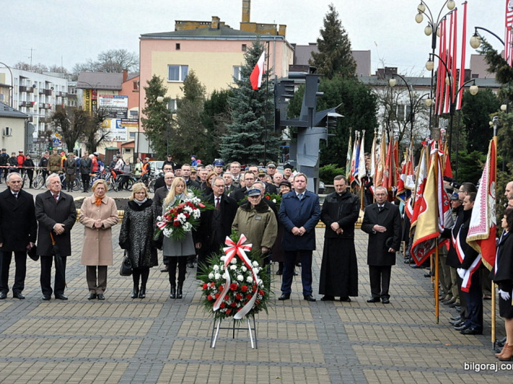 97. rocznica odzyskania niepodległości. Uroczystości w Biłgoraju (FOTO)