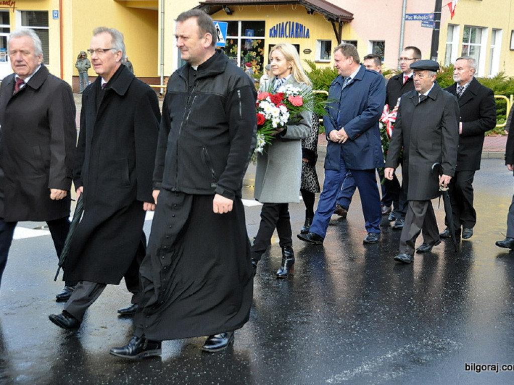 97. rocznica odzyskania niepodległości. Uroczystości w Biłgoraju (FOTO)