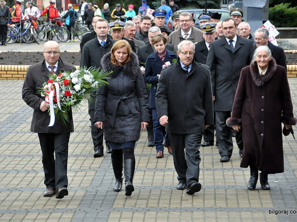 97. rocznica odzyskania niepodległości. Uroczystości w Biłgoraju (FOTO)