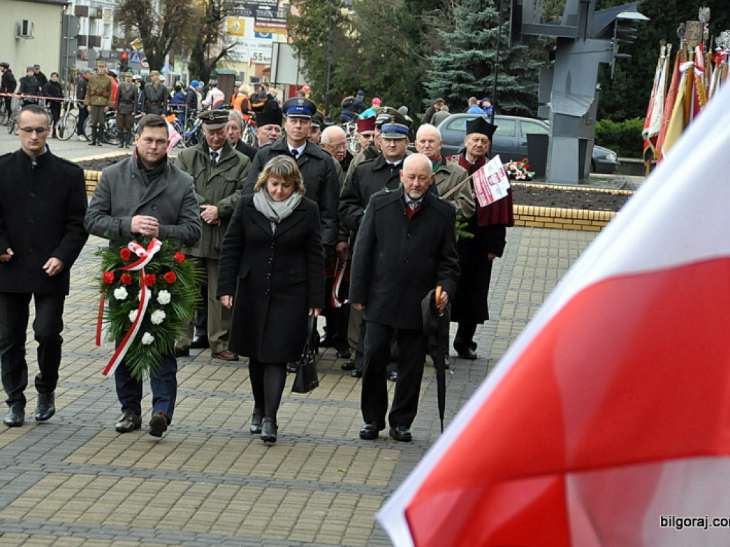97. rocznica odzyskania niepodległości. Uroczystości w Biłgoraju (FOTO)