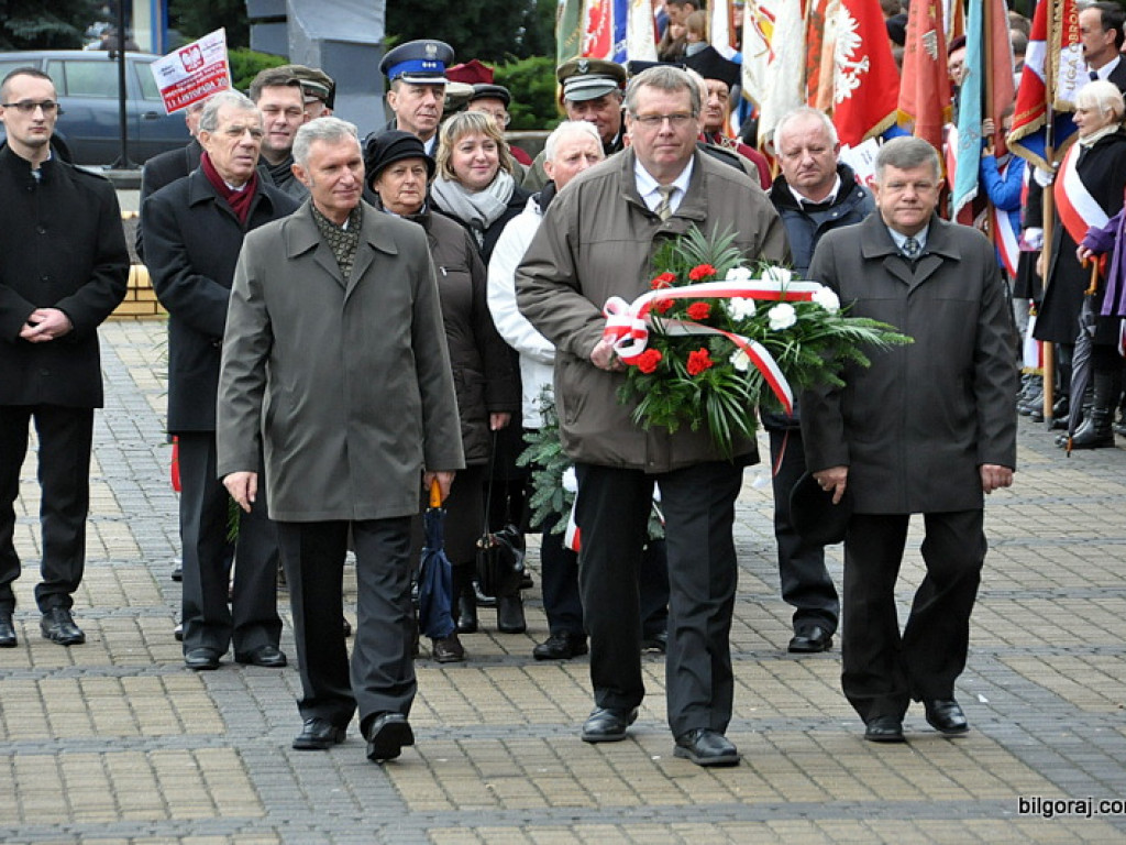 97. rocznica odzyskania niepodległości. Uroczystości w Biłgoraju (FOTO)