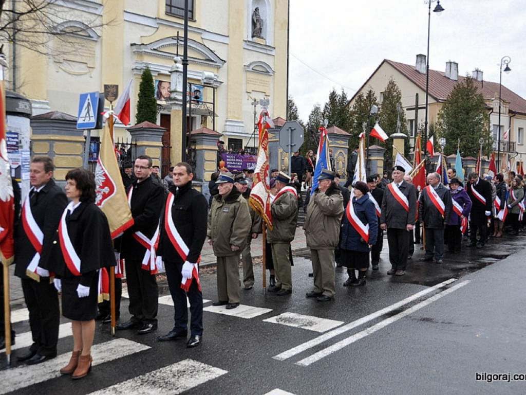 97. rocznica odzyskania niepodległości. Uroczystości w Biłgoraju (FOTO)