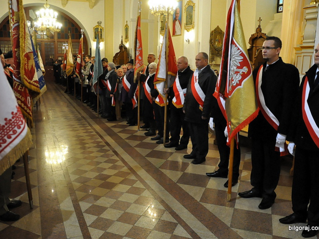 97. rocznica odzyskania niepodległości. Uroczystości w Biłgoraju (FOTO)