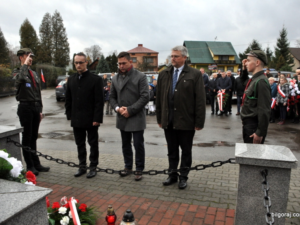 Gmina Biłgoraj świętowała rocznicę odzyskanie niepodległości
