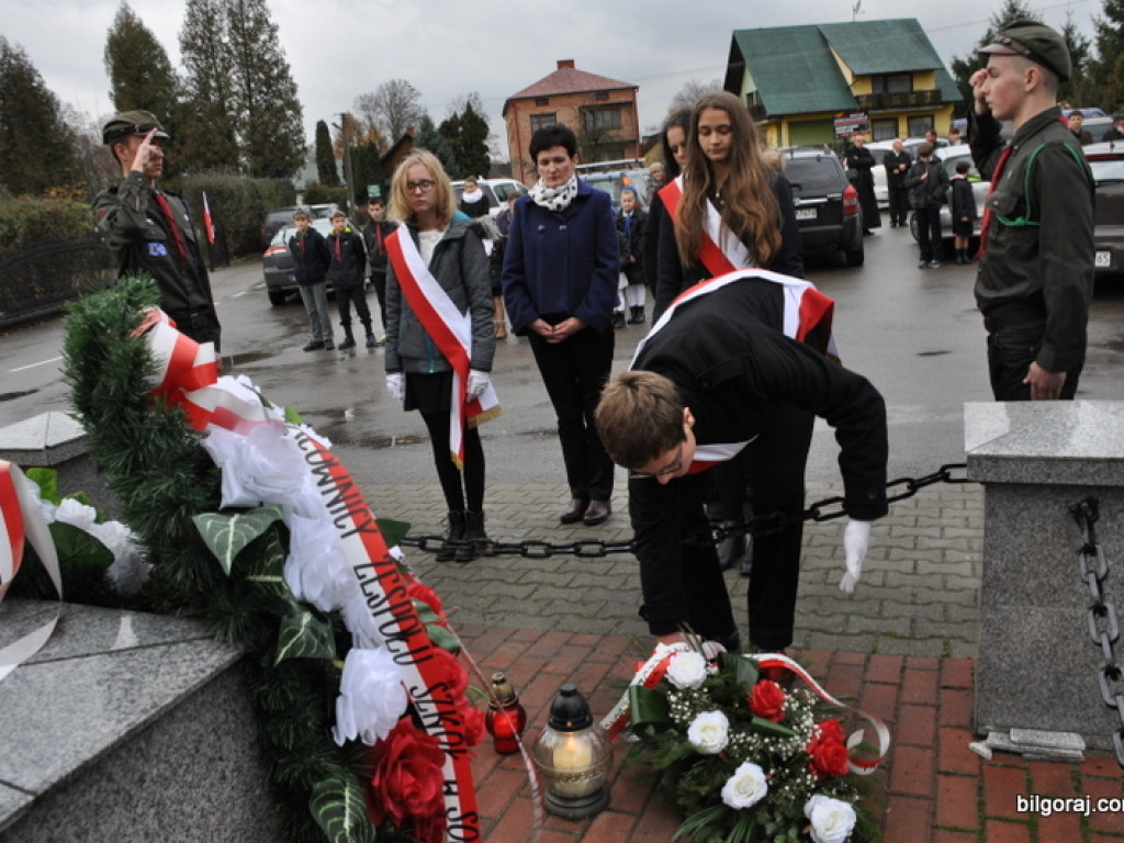 Gmina Biłgoraj świętowała rocznicę odzyskanie niepodległości
