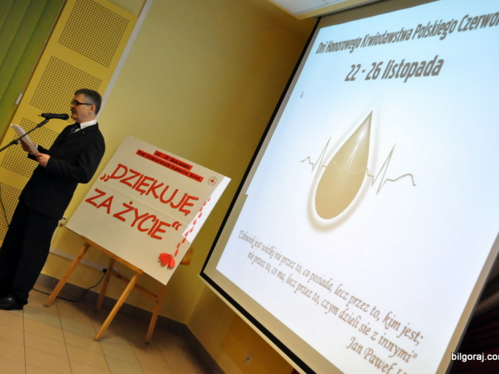 Dni Honorowego Krwiodawstwa PCK w Biłgoraju (FOTO)