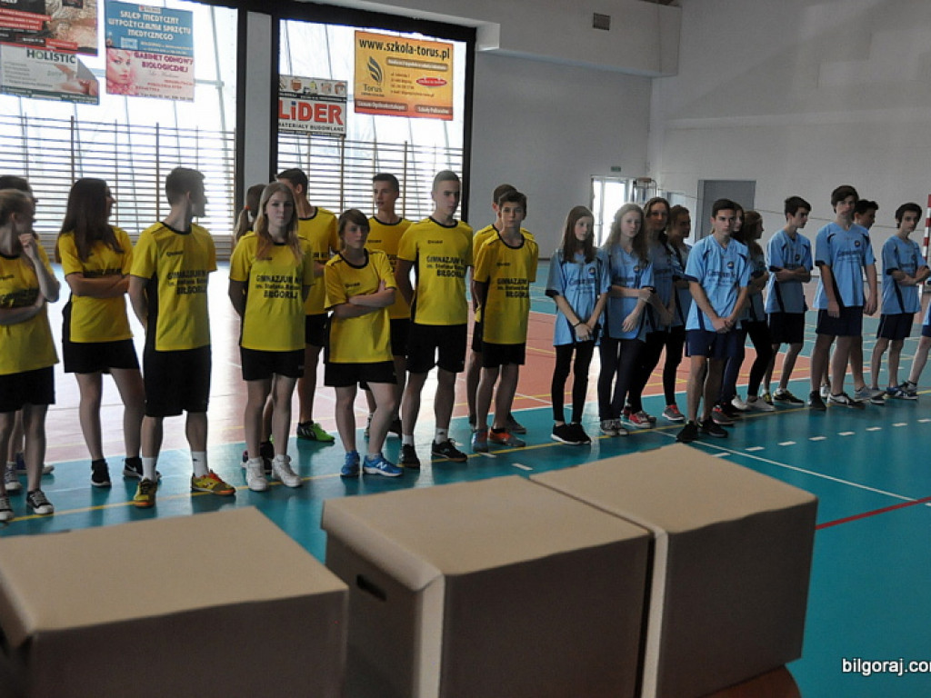 Sportowe potyczki gimnazjalistów (FOTO)