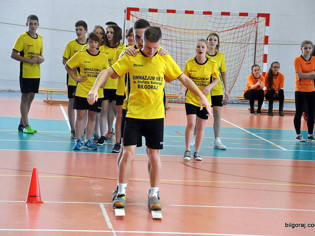 Sportowe potyczki gimnazjalistów (FOTO)