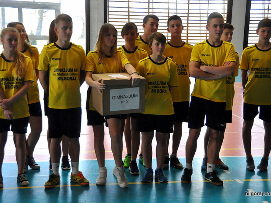 Sportowe potyczki gimnazjalistów (FOTO)