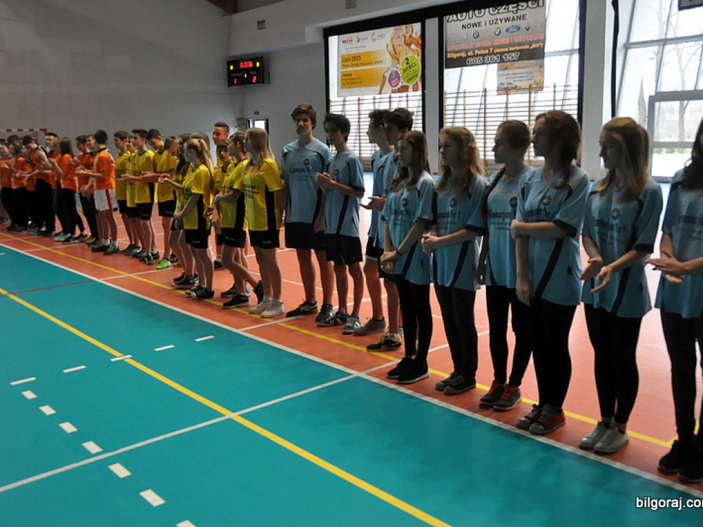 Sportowe potyczki gimnazjalistów (FOTO)